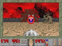 une photo d'Ã©cran de The Ultimate Doom sur PC